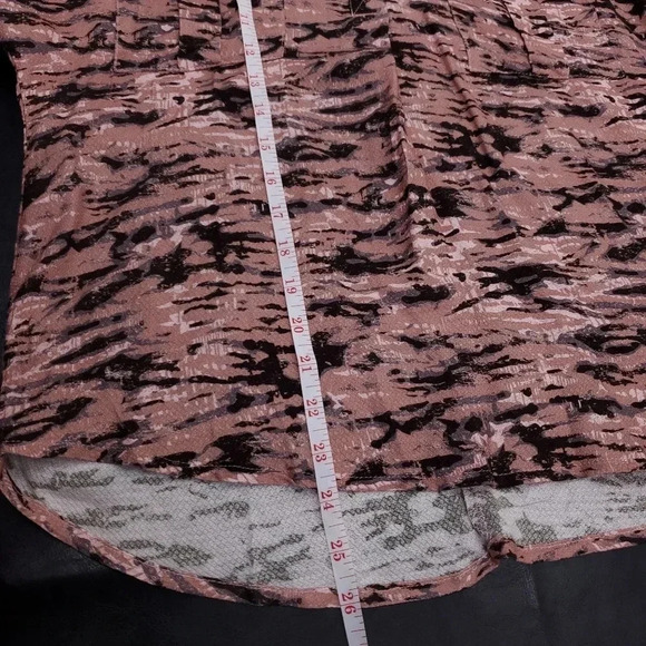 BTFL-LIFE Anthropologie Rayon Safari Boxy Top S - Picture 5 of 8